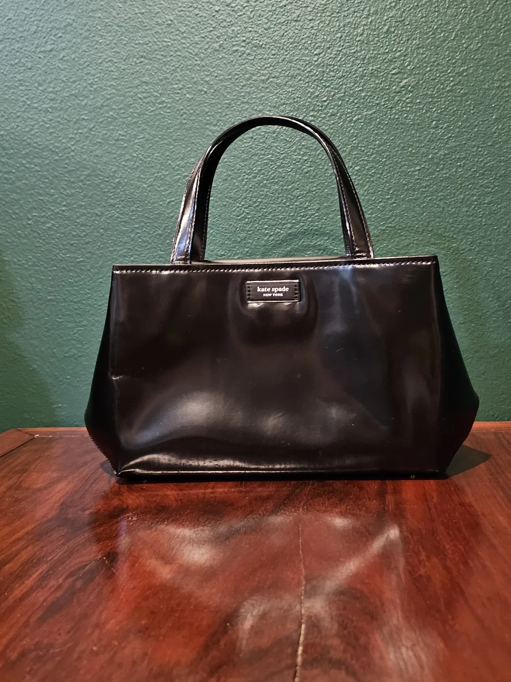 kate spade Black Patent Leather Purse